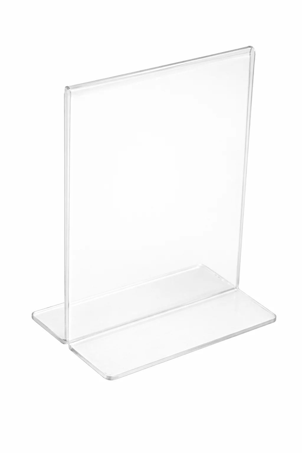 Bottom Loading Sign Holders | Clear Acrylic - Image 4