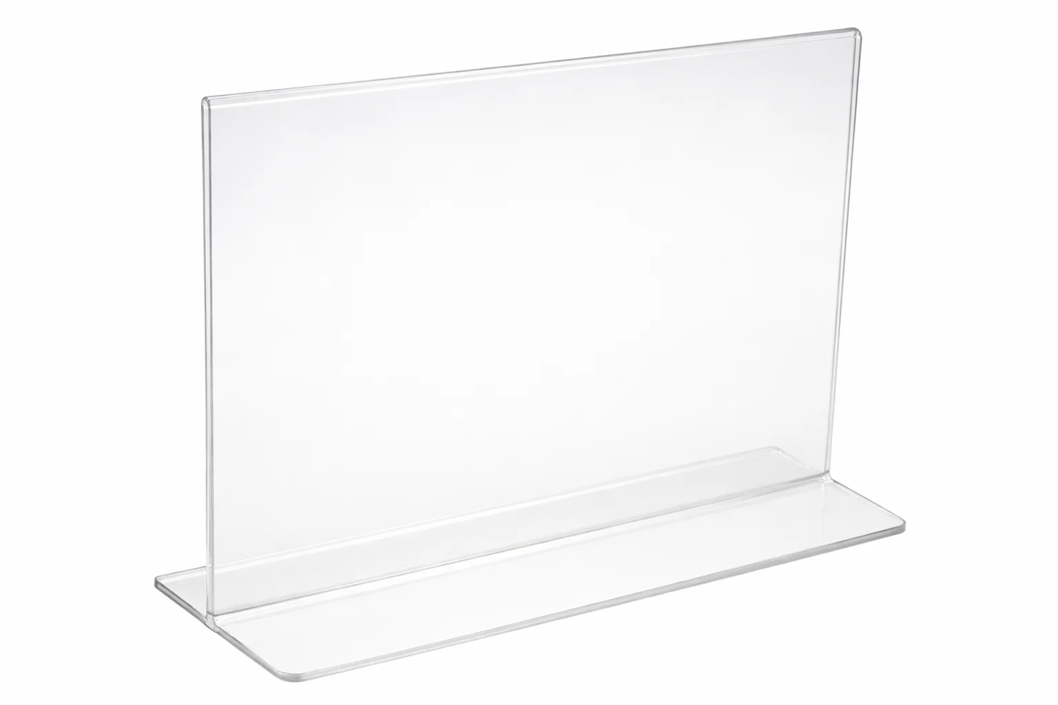 Bottom Loading Sign Holders | Clear Acrylic - Image 6