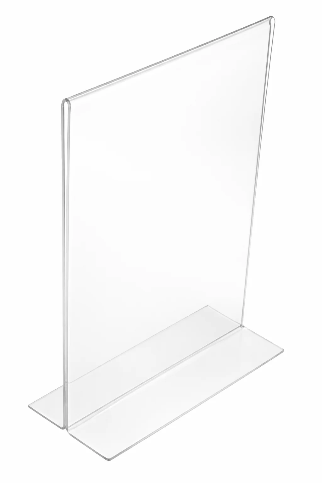 Bottom Loading Sign Holders | Clear Acrylic - Image 7