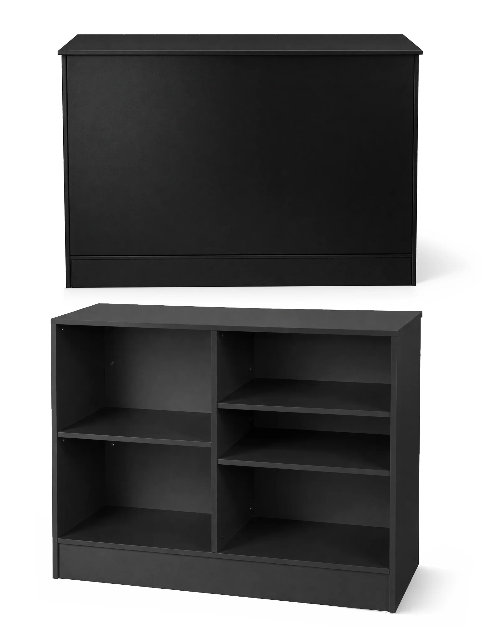 Retail Cash Wrap Counter w/ Adjustable Storage Shelves - Image 3