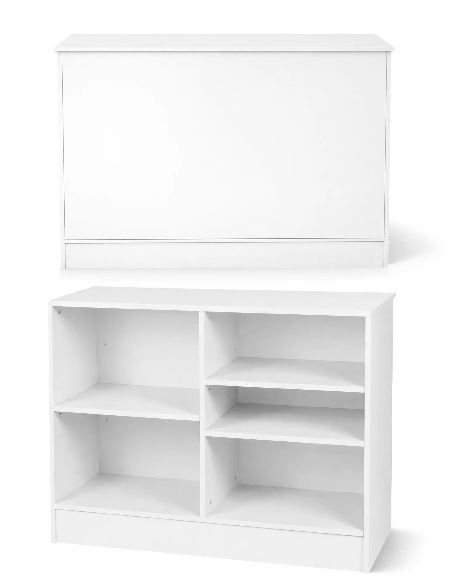 Retail Cash Wrap Counter w/ Adjustable Storage Shelves - Image 5