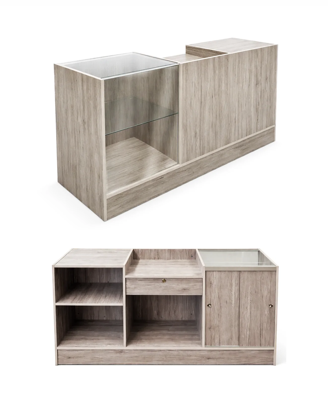 Retail Counter & Display Case Combo | 72” - Image 4