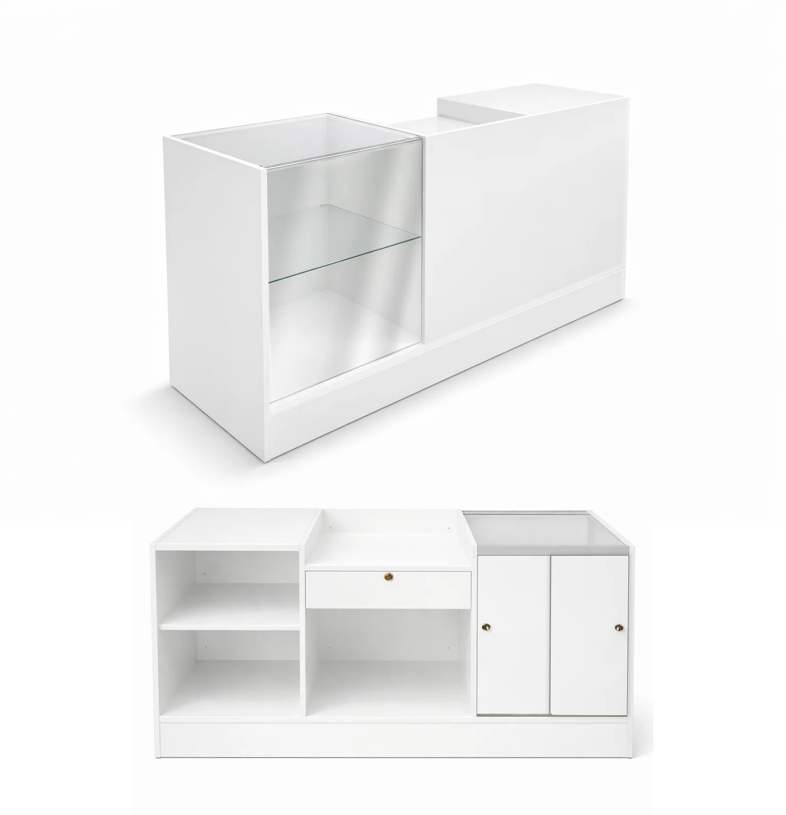 Retail Counter & Display Case Combo | 72” - Image 5